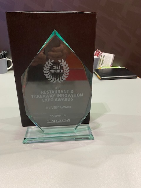 2021 Winner - The Restaurant & Takeway Innovation Expo Awards